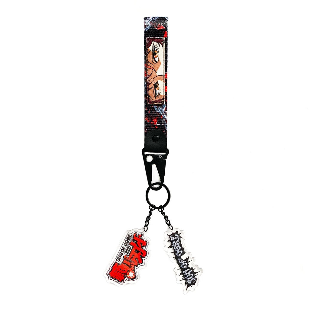Baki the Grappler Baki Hanma Keystrap