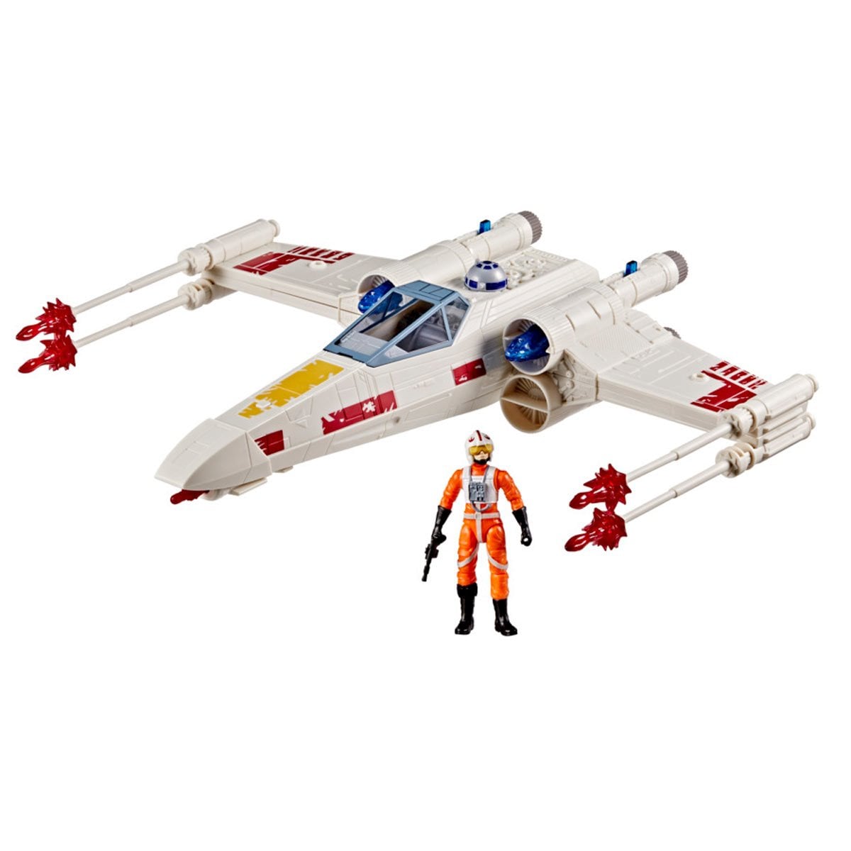 Star Wars Epic World of Action Luke Skywalker's Force Strike X-Wing Fighter