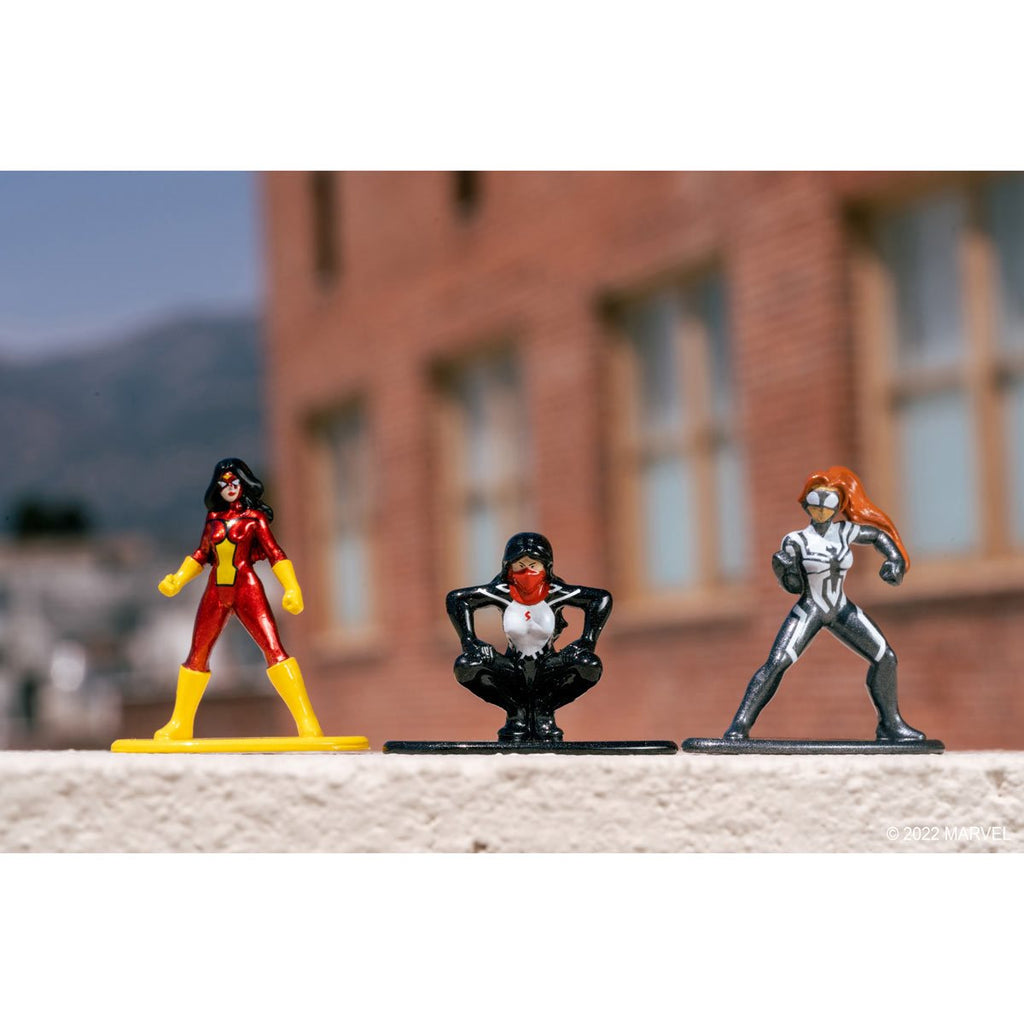 Marvel Spider-Man Nano MetalFigs Mini-Figure Wave 8 18-Pack