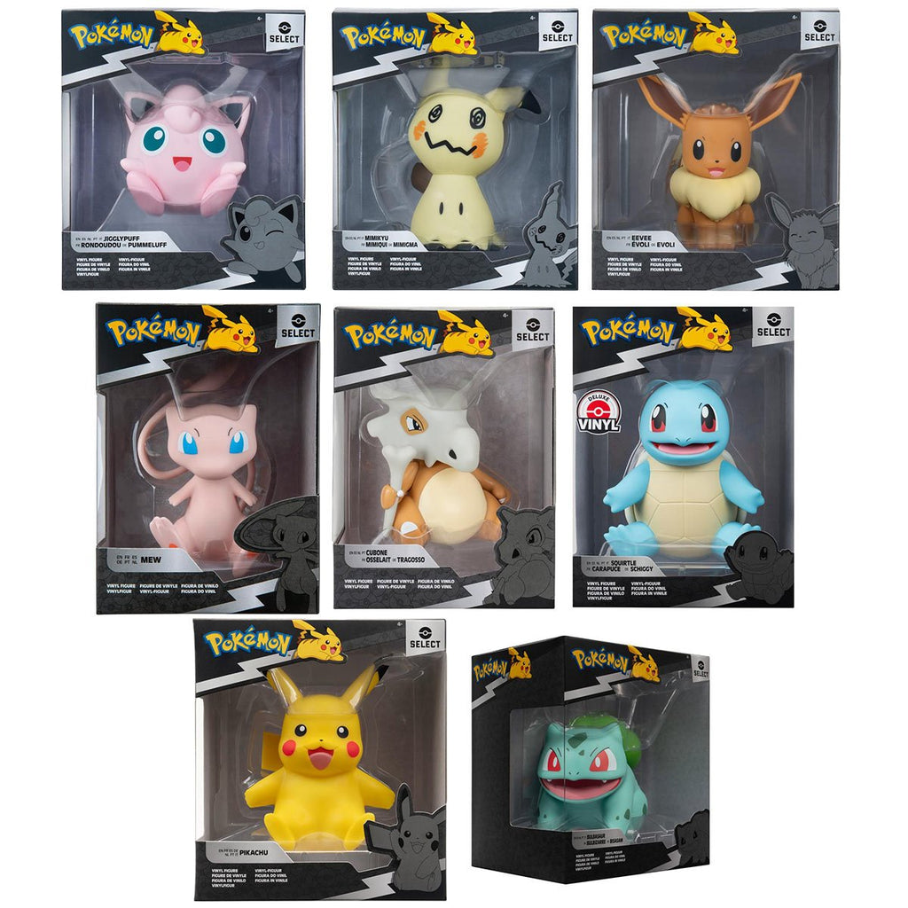 Pokemon 4-Inch Vinyl Mini-Figure Case of 4
