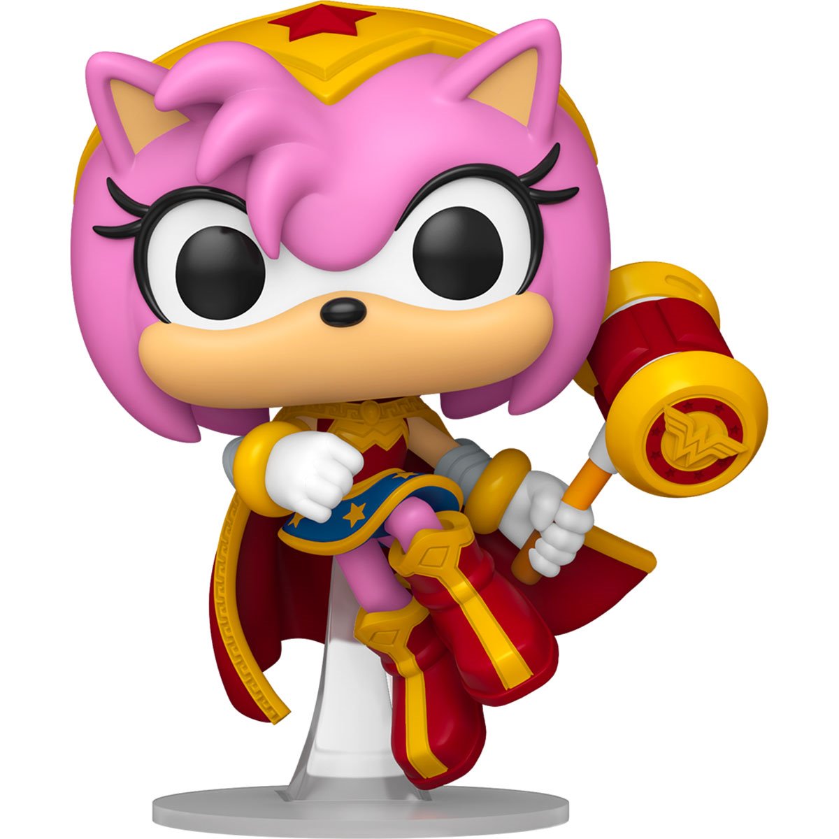 Justice League x Sonic the Hedgehog Amy as Wonder Woman Funko Pop! Vinyl Figure #595