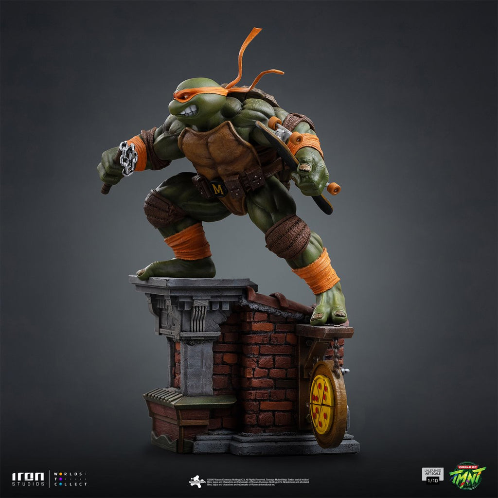 Teenage Mutant Ninja Turtles Michelangelo Unleashed 1:10 Art Scale Limited Edition Statue