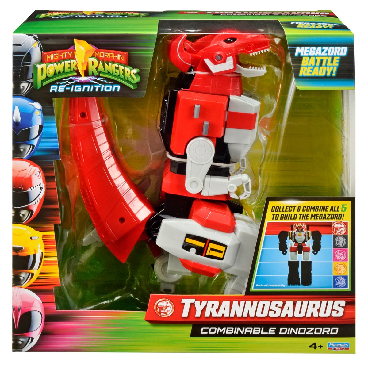 Mighty Morphin Power Rangers: Re-Ignition Dlx. Combinable Tyrannosaurus Dinozord Action Figure