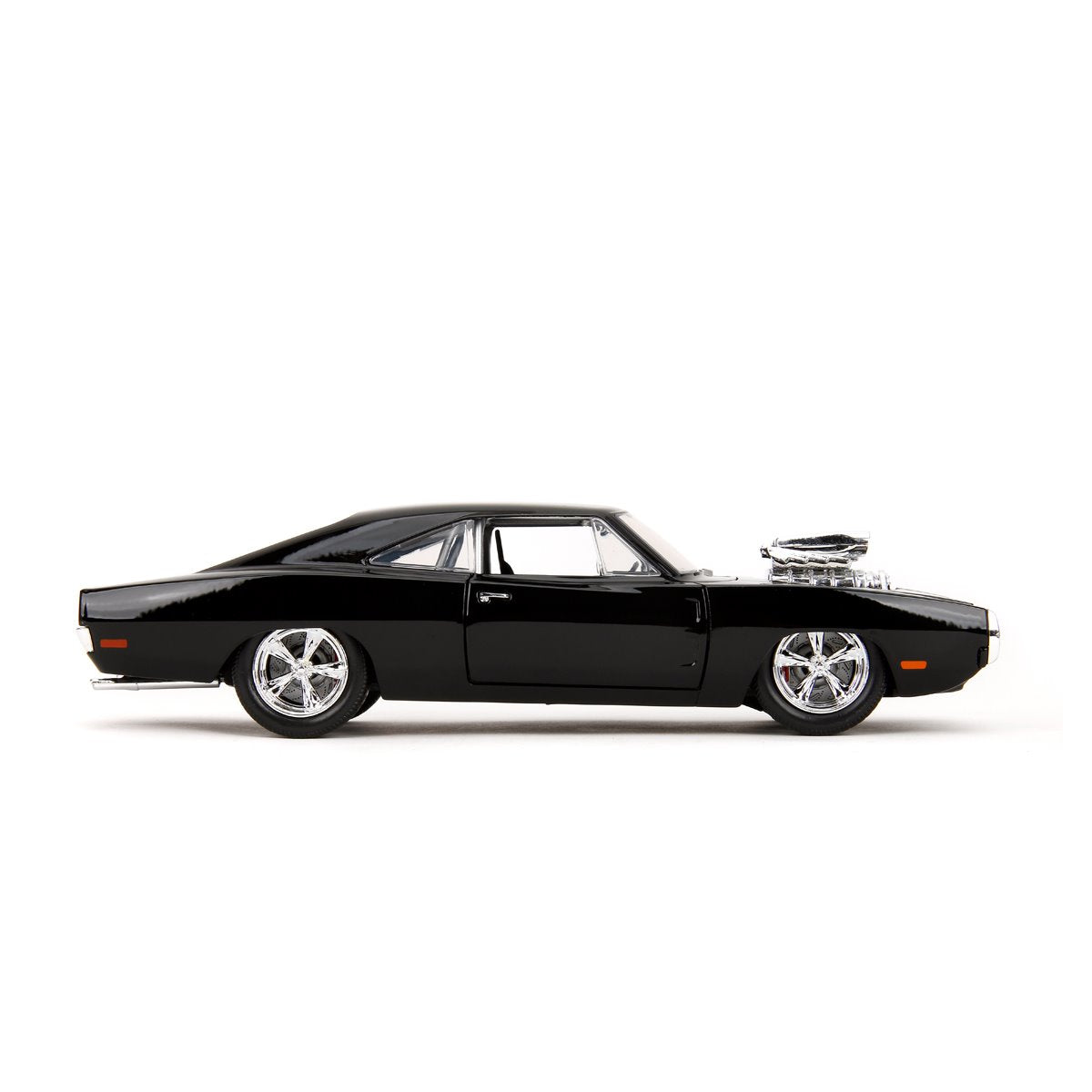 Hollywood Rides Fast and the Furious Dodge Charger R/T 1:24 Scale Die-Cast Metal Vehicle with Dom Figure