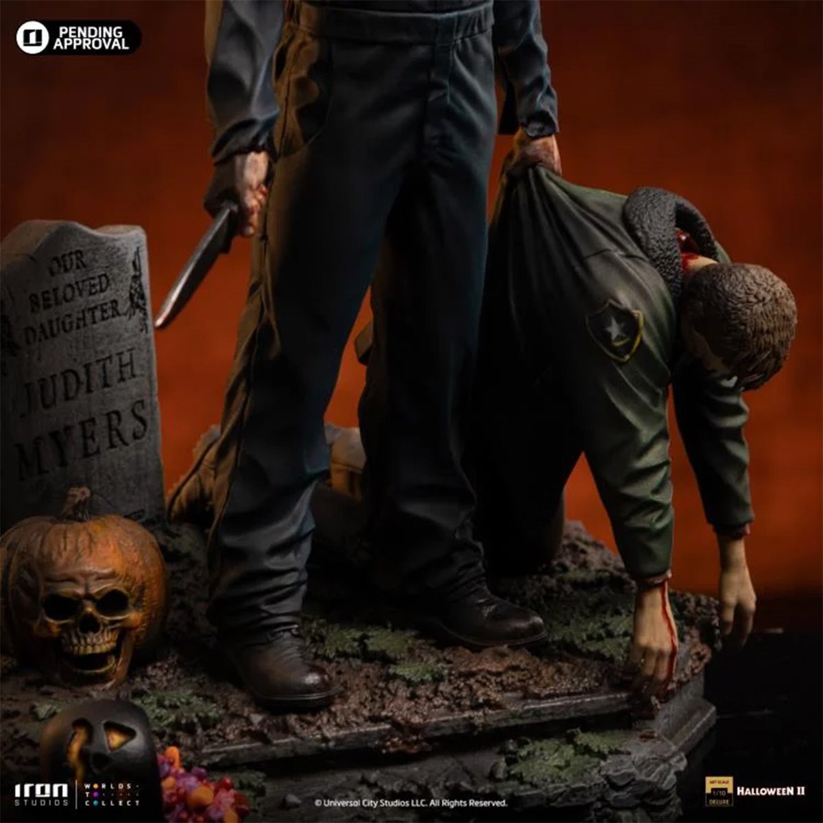 Halloween II Michael Myers Deluxe 1:10 Art Scale Limited Edition Statue