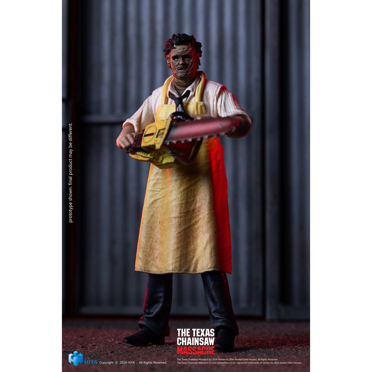 Texas Chainsaw Massacre 1974 Leatherface Mask Standard Ver. Exquisite Mini 1:18 Scale Action Figure - Previews Exclusive