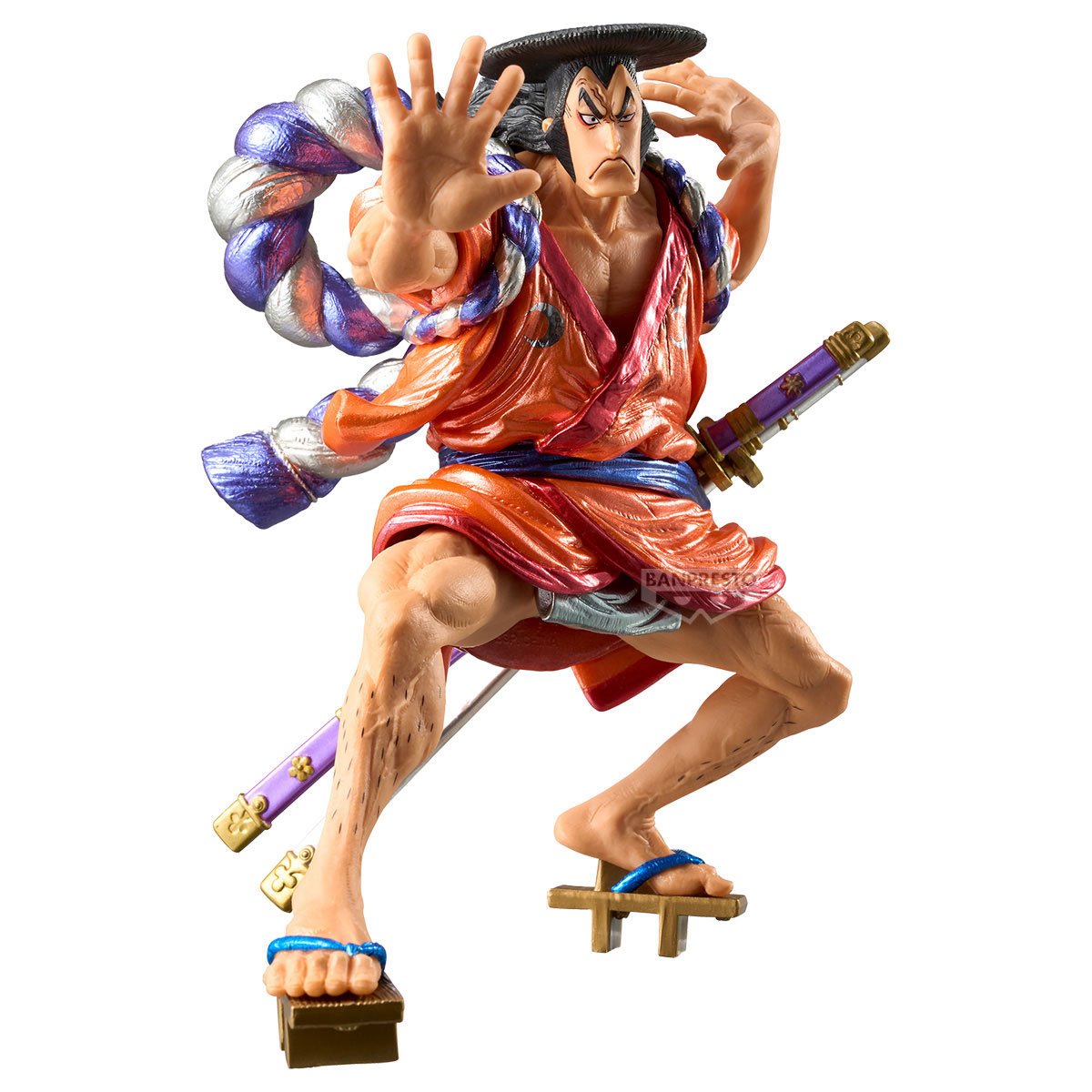One Piece Kouzuki Oden Special Version King of Artist Statue