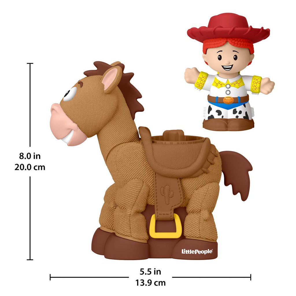 Toy Story Little People Bobbin' Bullseye and Jessie Mini-Figure Set