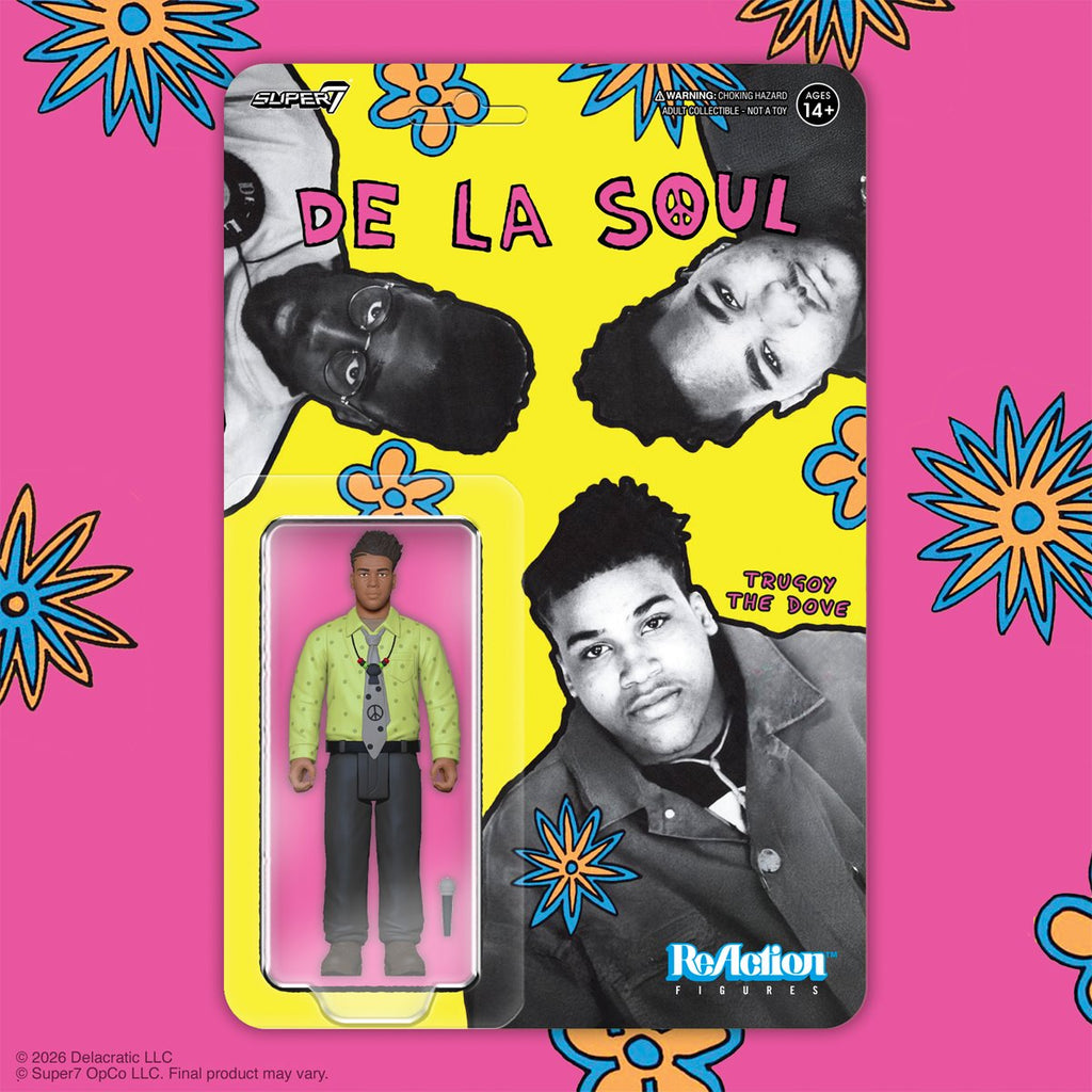 De La Soul David Trugoy the Dove Jolicoeur (Me, Myself & I) 3 3/4-Inch ReAction Figure