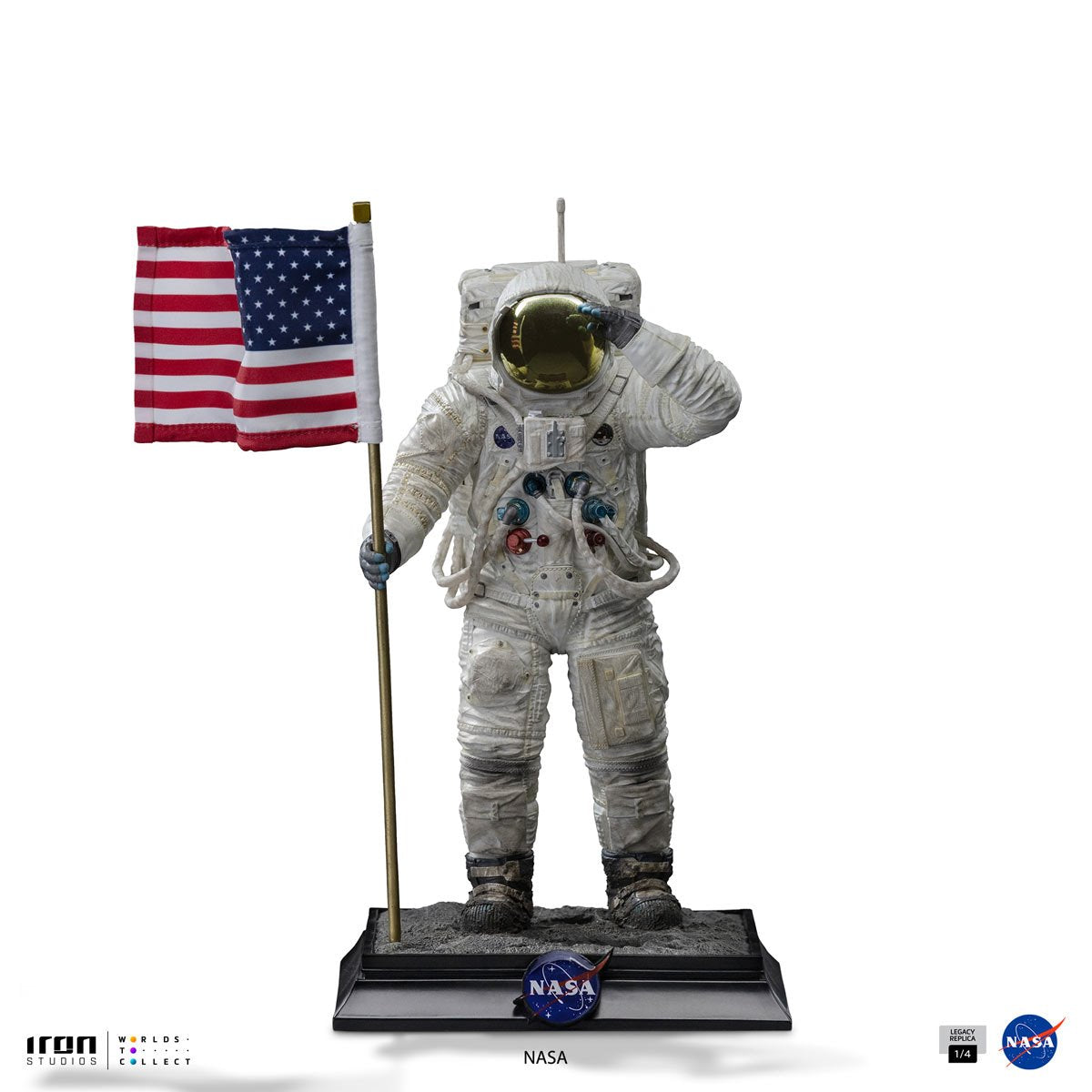 NASA Apollo 11 Astronaut Legacy Replica 1:4 Scale Statue