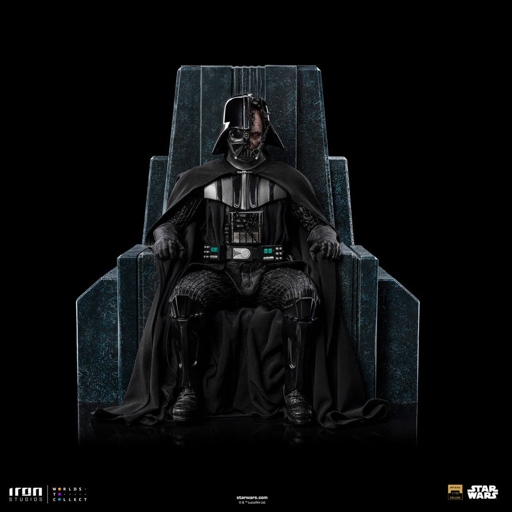 Star Wars: Obi-Wan Kenobi Darth Vader on Throne 1:10 Art Scale Limited Edition Statue