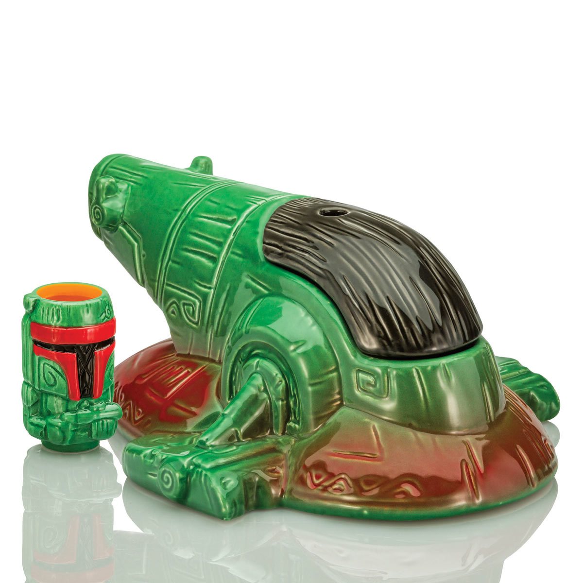 Star Wars Boba Fett and Starship 24 oz. Punch Bowl Set