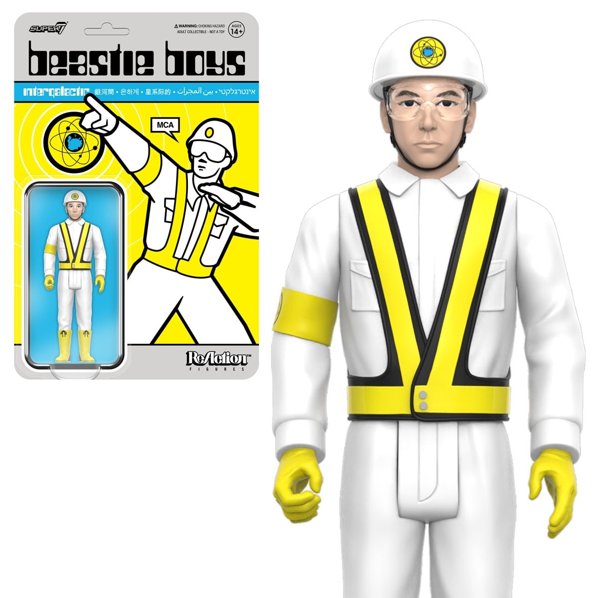 Beastie Boys MCA (Intergalactic Crossing Guard) 3 3/4-Inch ReAction Figure