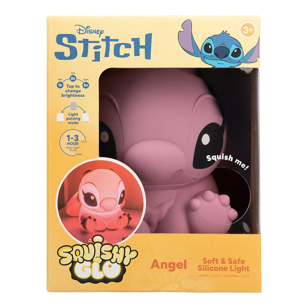 Lilo & Stitch Angel SquishyGlo Silicone Rechargeable Light