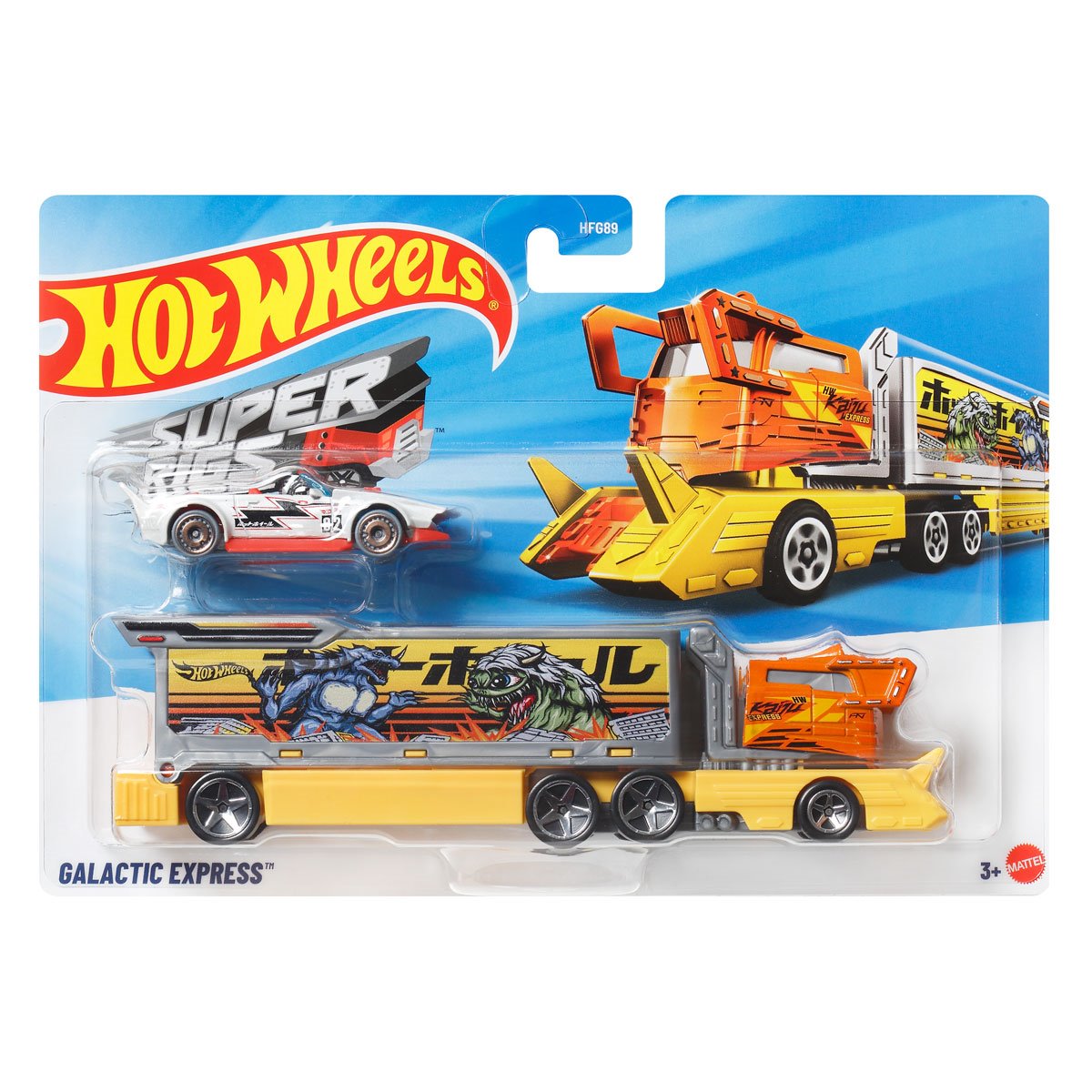 Hot Wheels Super Hauling Rig and Car 2026 Mix 1 Case of 4