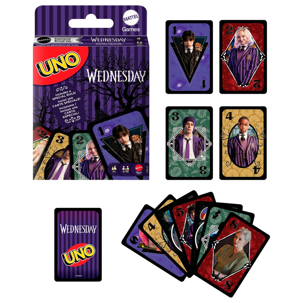 Wednesday UNO Card Game
