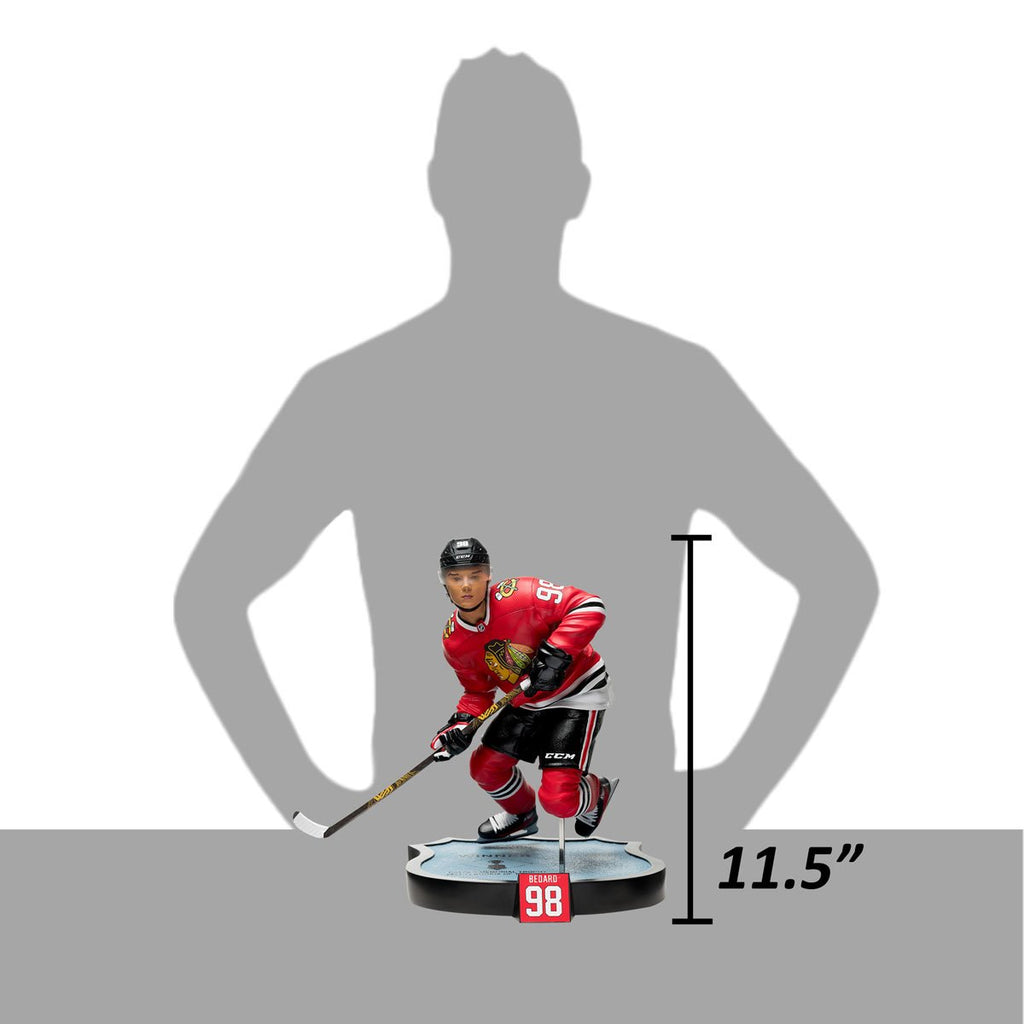 NHL Chicago Blackhawks Connor Bedard 1:6 Scale Resin Statue