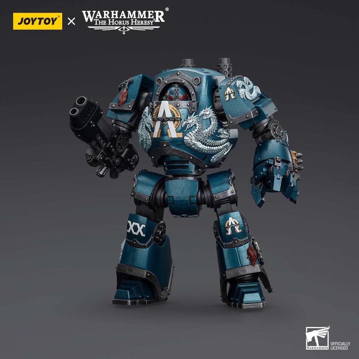 Joy Toy Warhammer The Horus Heresy Alpha Legion Dreadnought Plasma Cannon 1:18 Scale Action Figure