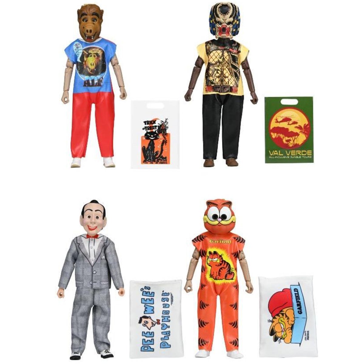 Ben Cooper Costume Series 8 6-Inch Clothed Figure Set of 4