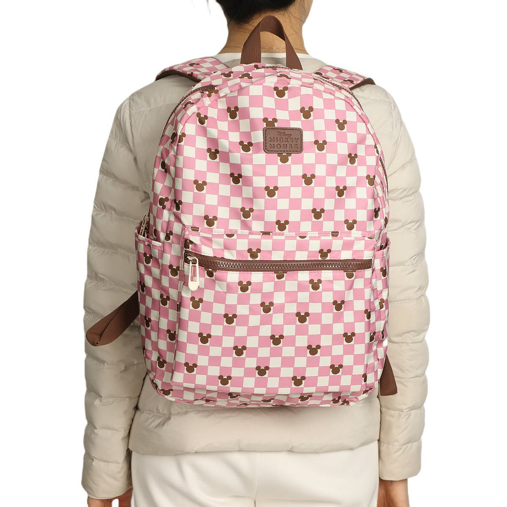 Mickey and Friends Checkerboard Travel Backpack