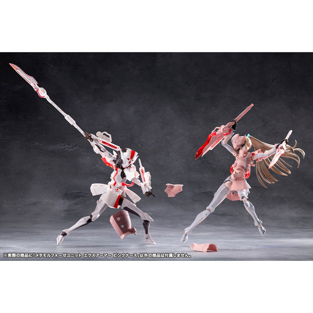 Megalomaria Unlimited Universe Metamorphose Unit EXArmor Pink Nurse Model Kit