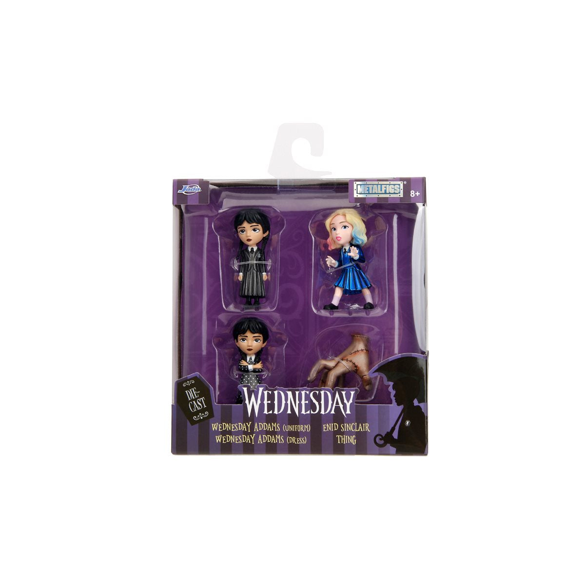 Wednesday MetalFigs 2 1/2-Inch Die-Cast Metal Mini-Figure 4-Pack