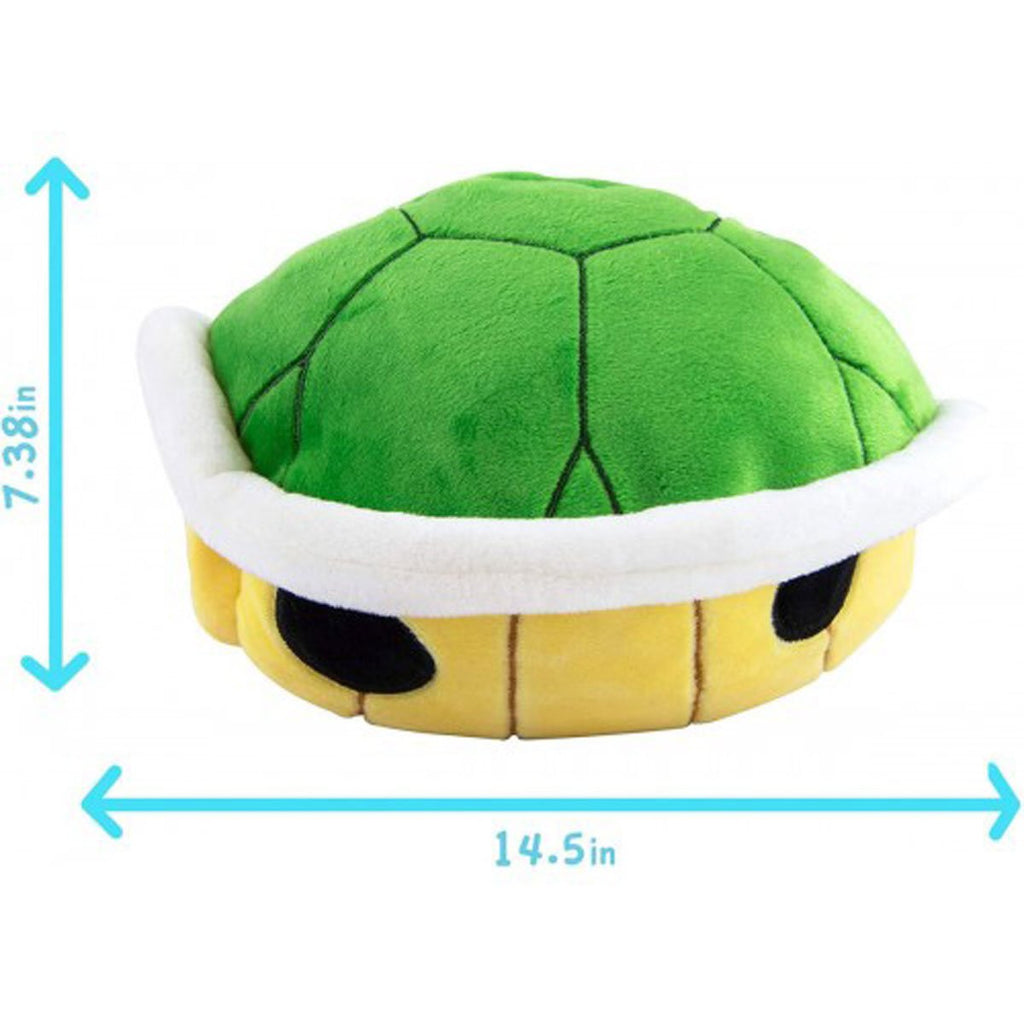 Club Mocchi Mocchi Super Mario Kart Green Shell Mega 15-Inch Plush