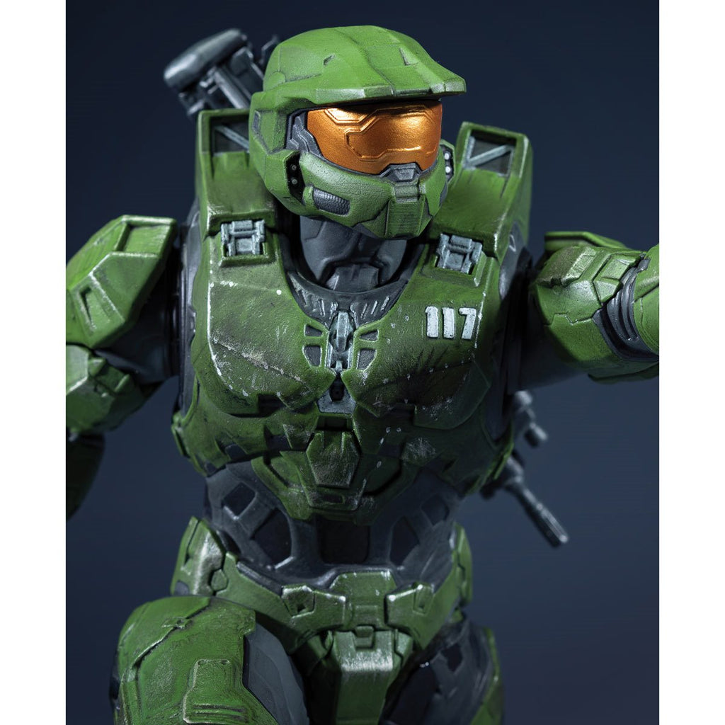 Halo Infinite: Master Chief With Grappleshot 10-Inch Statue