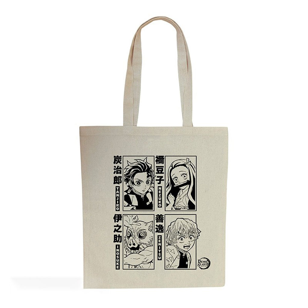 Demon Slayer Group Tote Bag