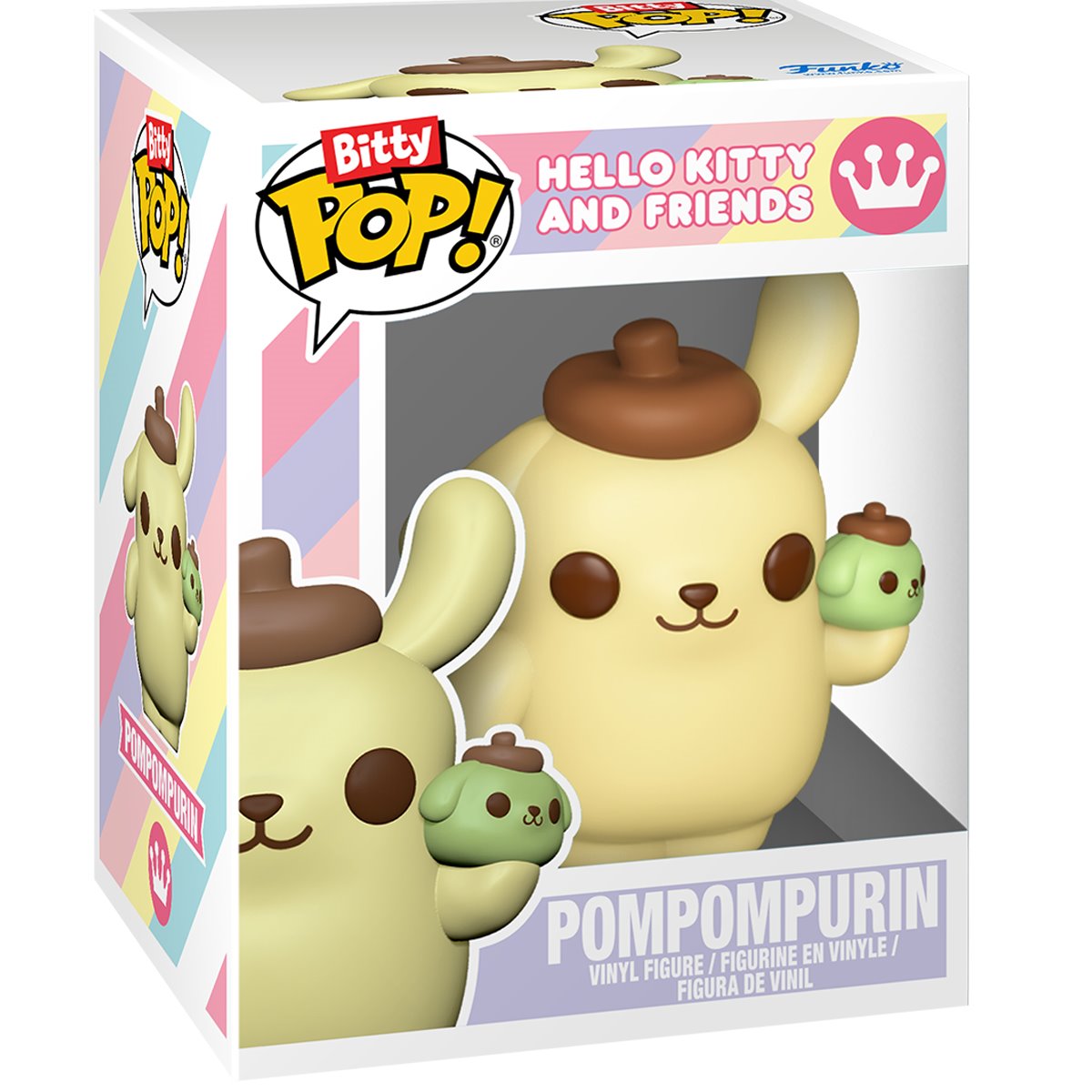 Sanrio Hello Kitty and Friends Hello Kitty and Pompompurin Funko Bitty Pop! Mini-Figure 2-Pack