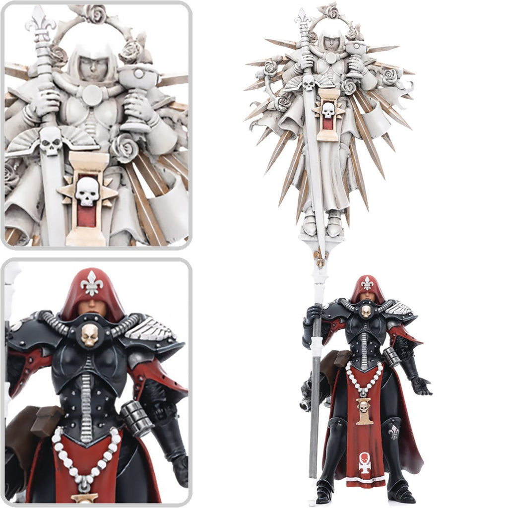 Joy Toy Warhammer 40,000 Adepta Sororitas lmagifier Sister Saelon 1:18 Scale Action Figure