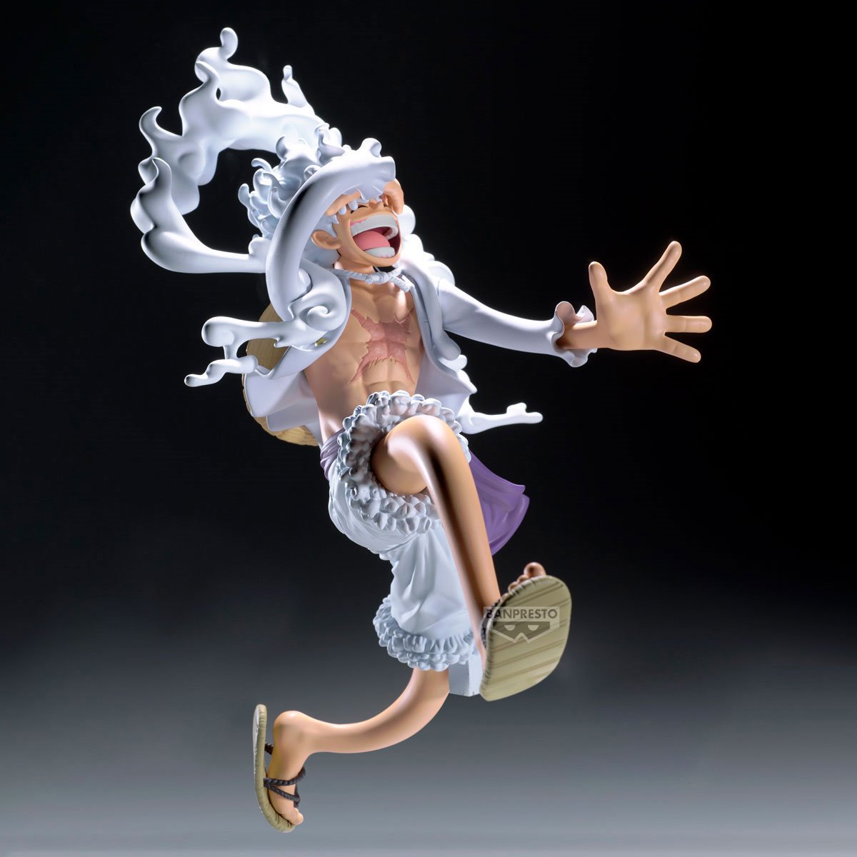 One Piece Monkey D. Luffy Gear 5 Version III Grandista Statue