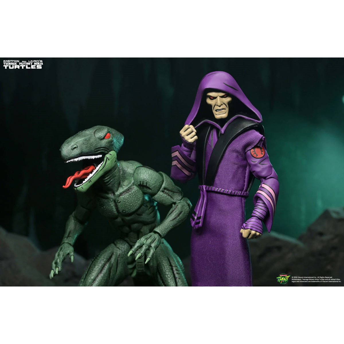 Teenage Mutant Ninja Turtles Mirage Comics Daimyo Orkai & Raptor 7-Inch Scale Action Figure