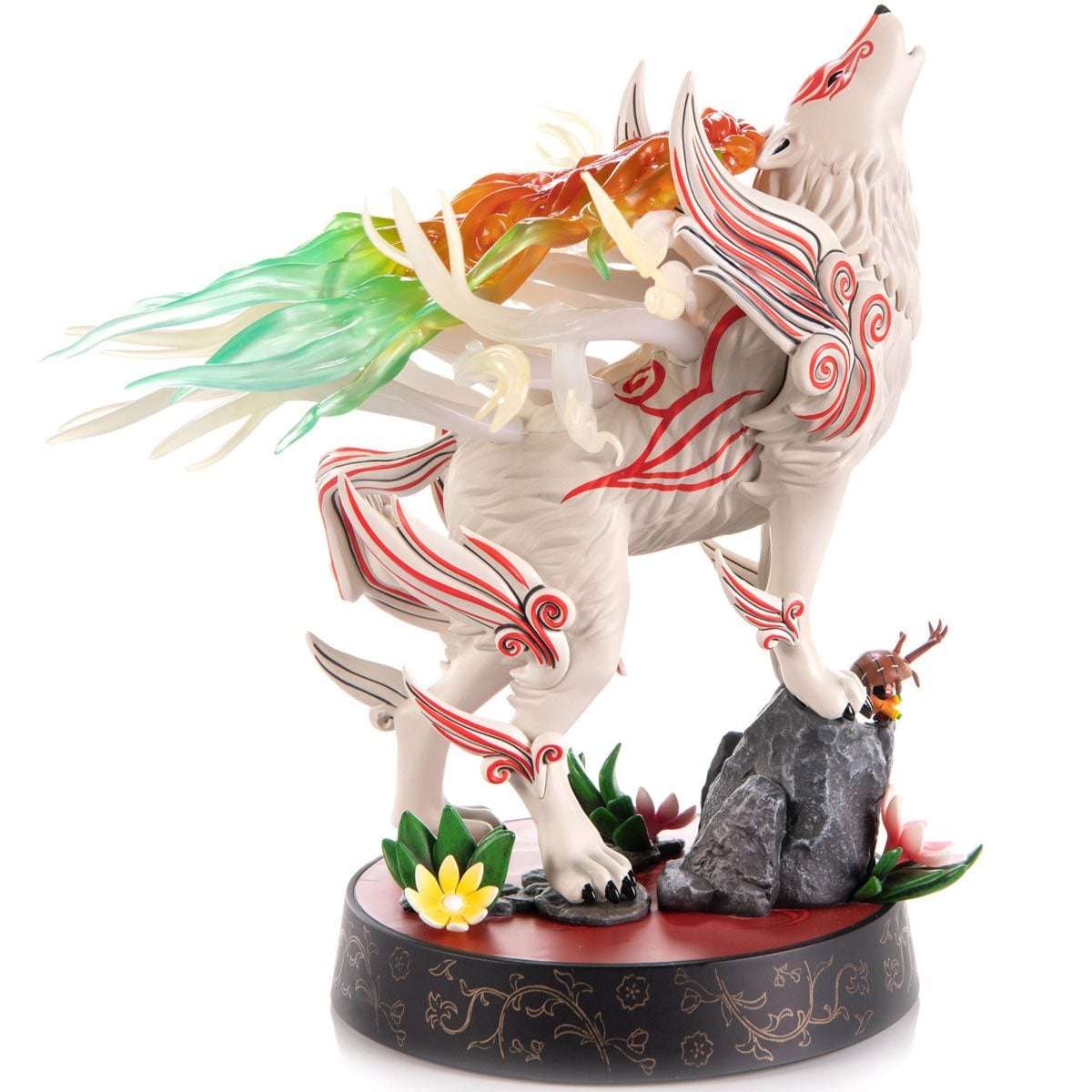 Okami: Shiranui 9-Inch Staute - Celestial Howl Pose