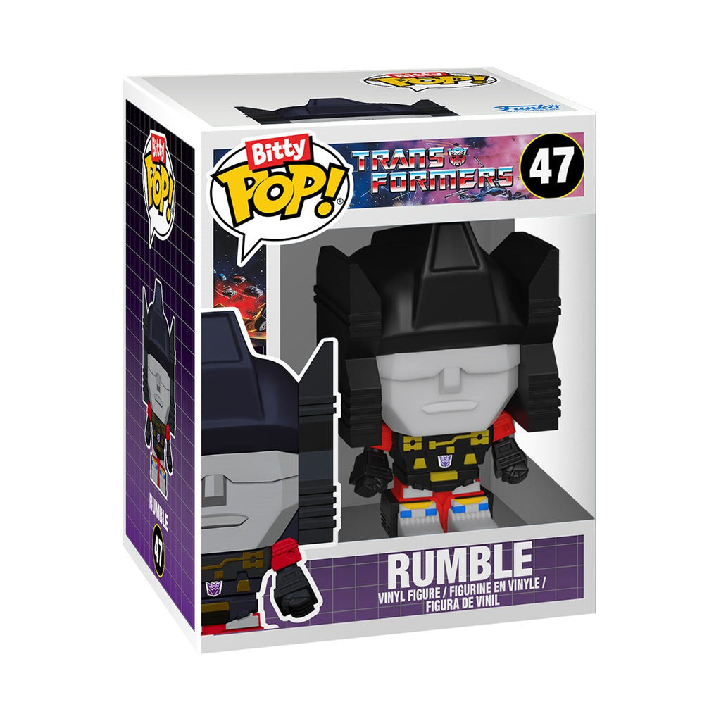 Transformers Soundwave with Rumble Funko Bitty Pop! Bitty Bot Vinyl Figure