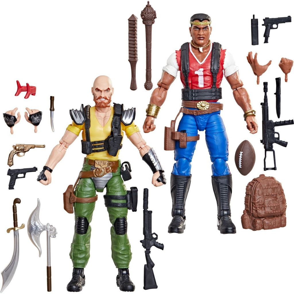 G.I. Joe Classified Series David Red Dog Taputapu & Varujan Taurus Ayvazyan 6-Inch Action Figures
