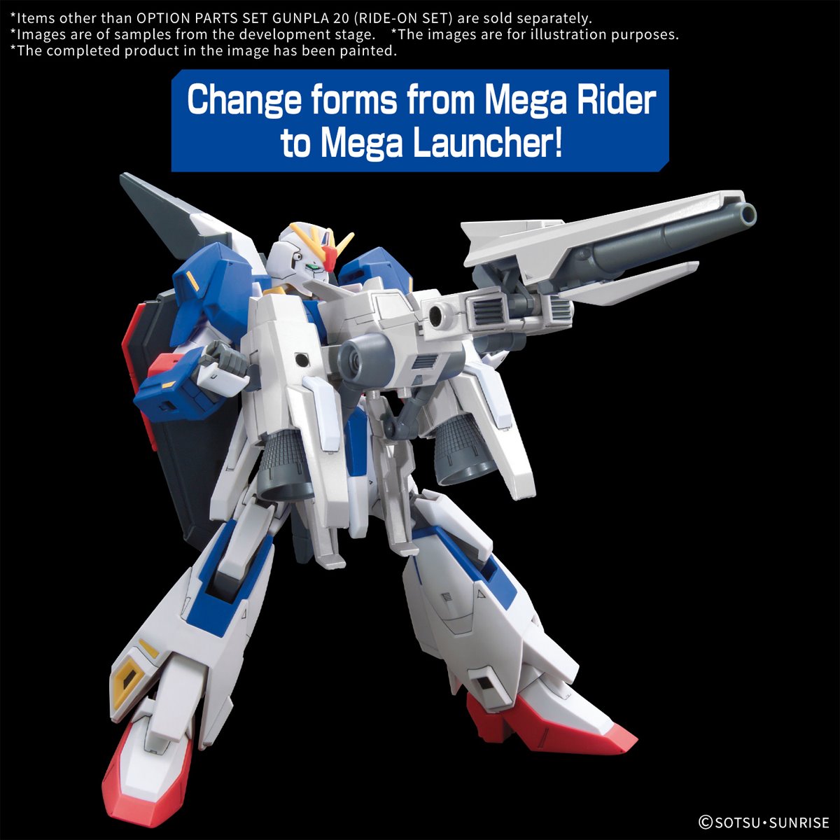 Mobile Suit Gundam Option Parts Set Gunpla 20 Ride-On Set 1:144 Scale Model Kit