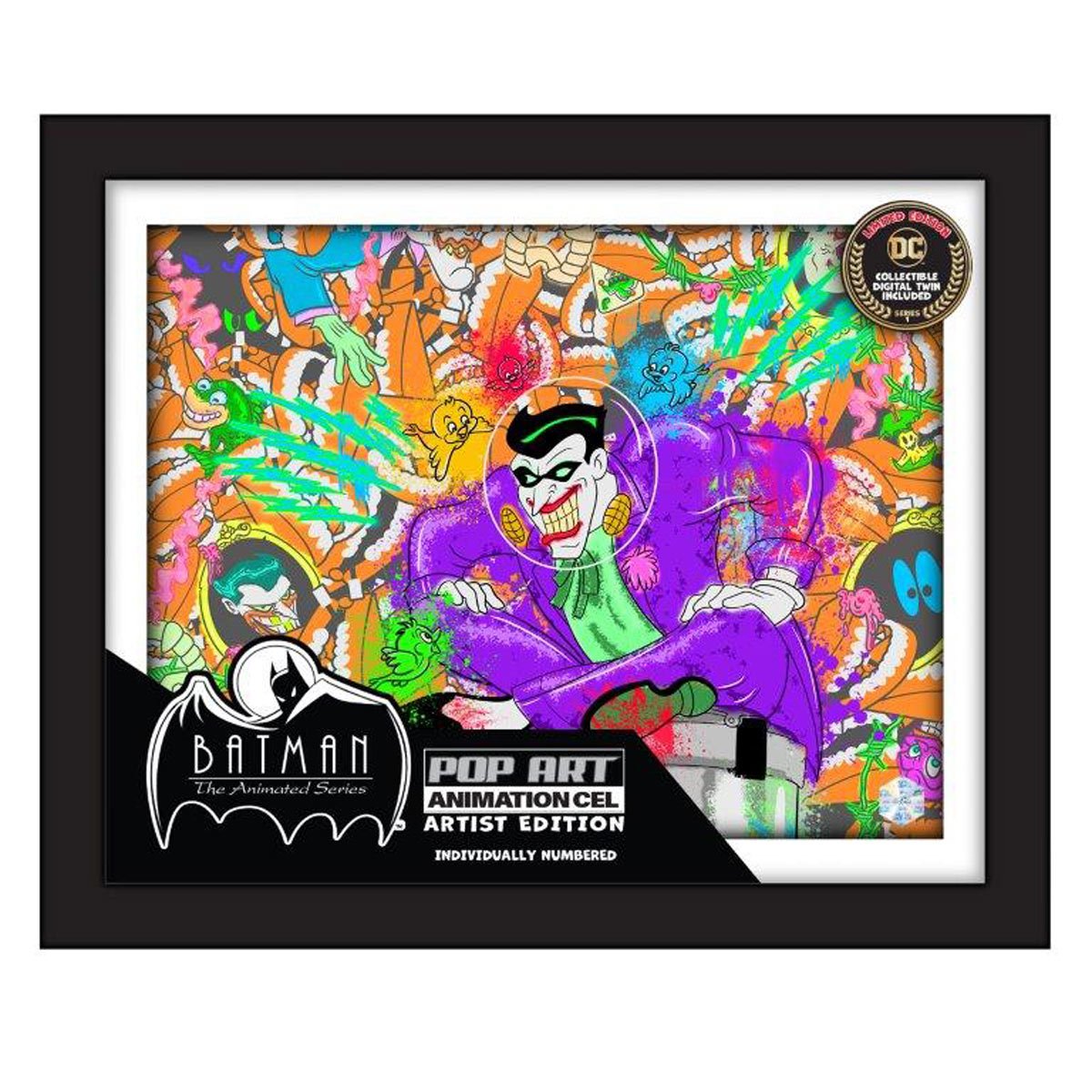 Batman: The Animated Series Animation Cel Framed Art Print Case of 6