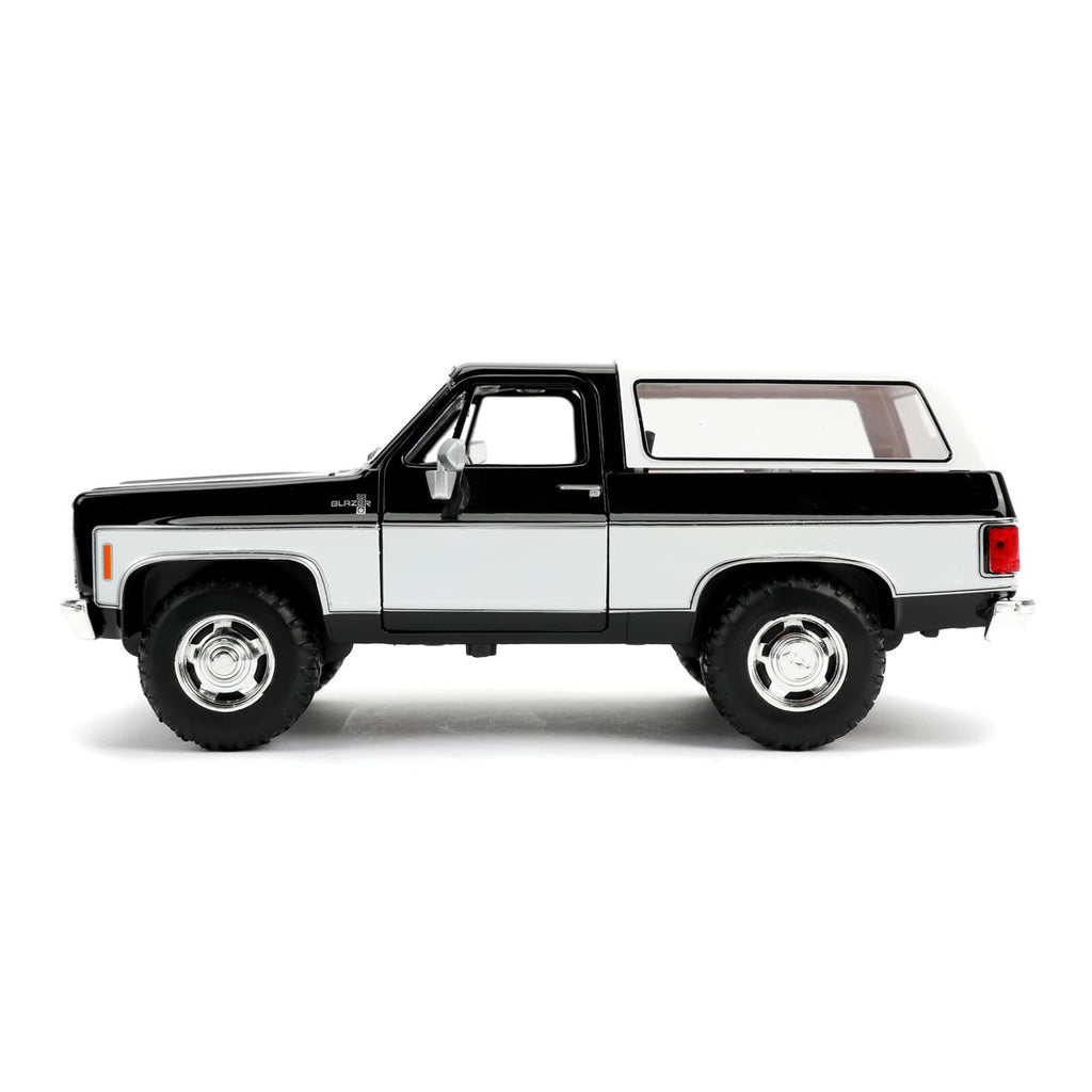 Just Trucks 1980 Chevrolet K5 Blazer Stock Black 1:24 Scale Die-Cast Metal Vehicle
