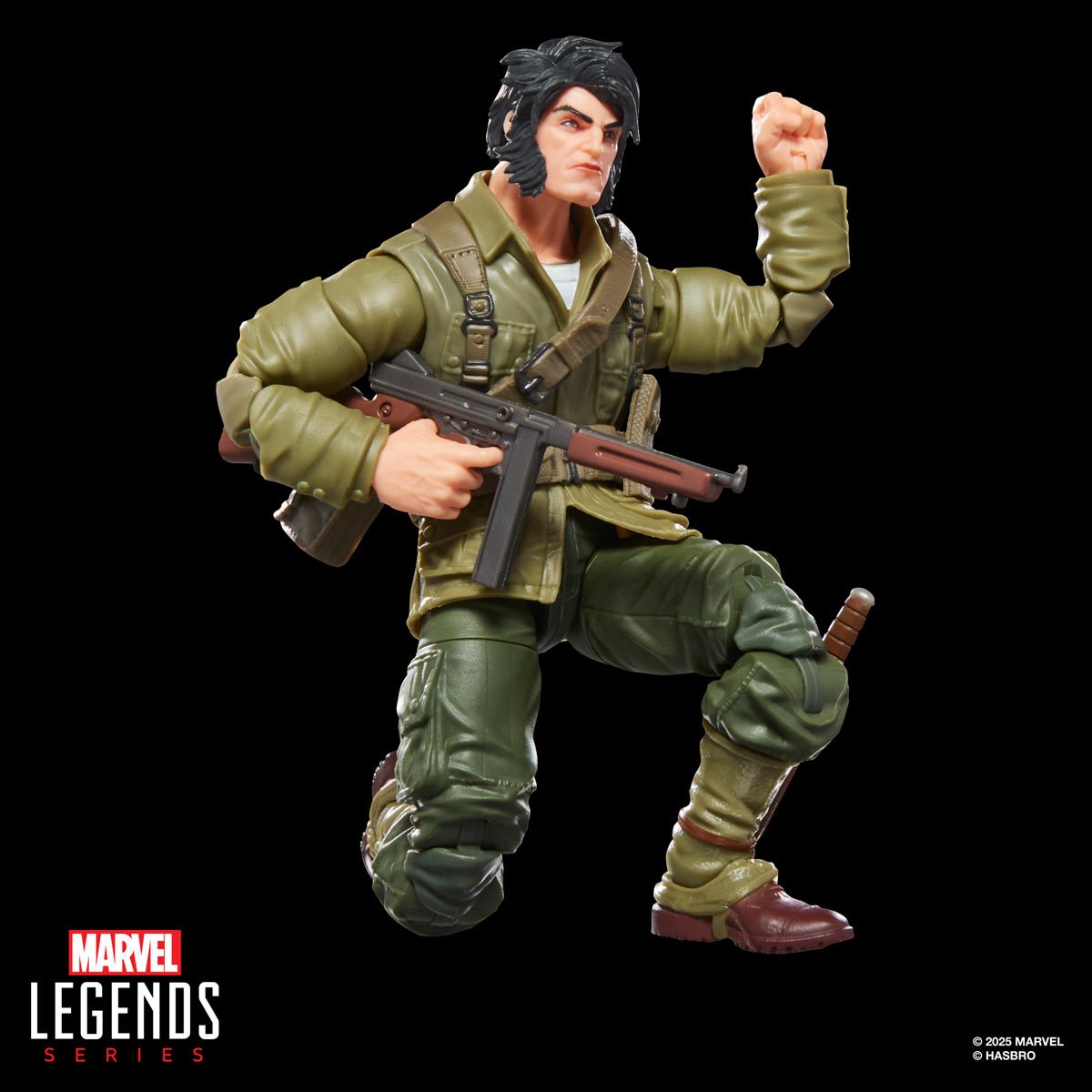 Marvel Legends Series Wolverine (WWII Logan) X-Men Comics 6-Inch Action Figure