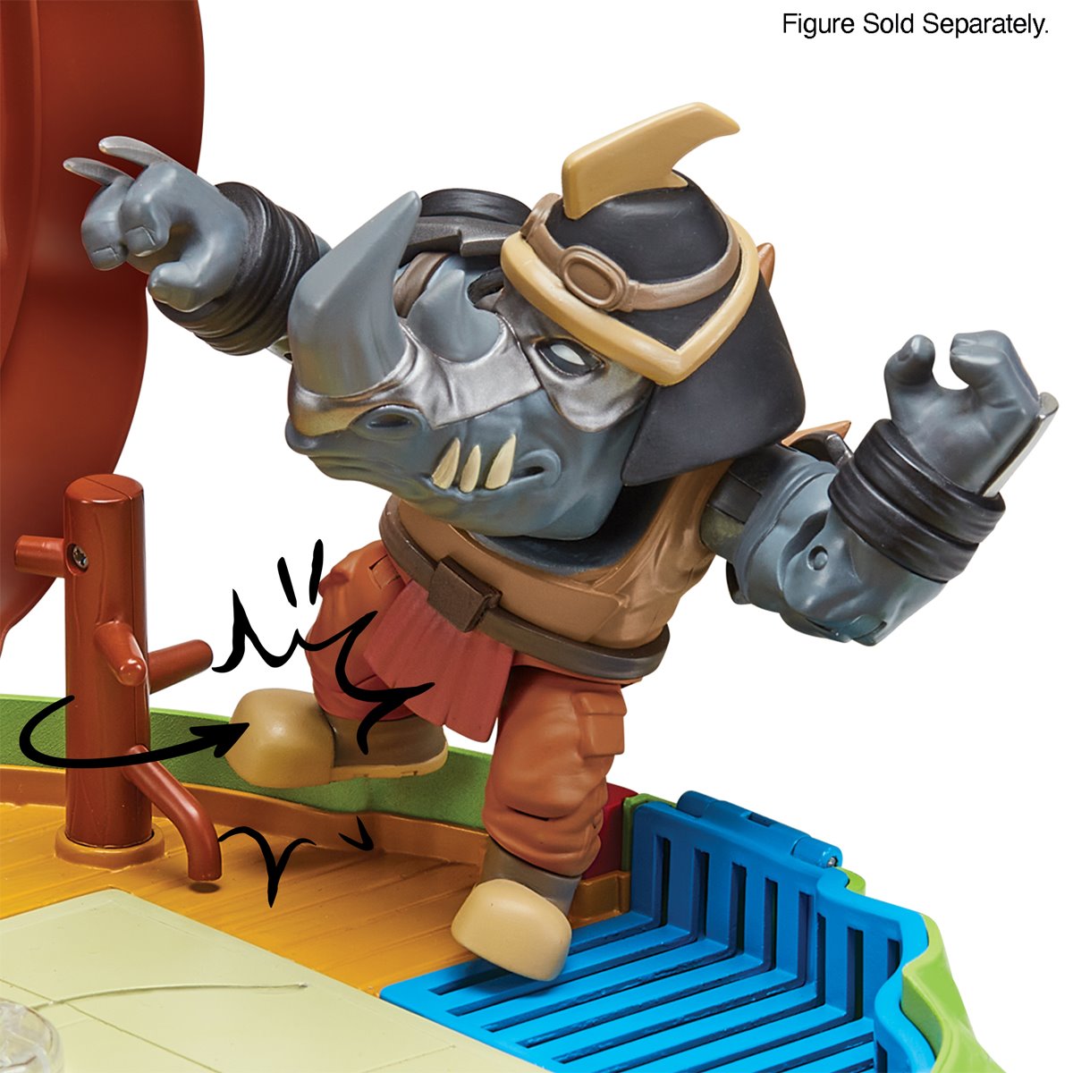 Tales of the Teenage Mutant Ninja Turtles Mutating Battle Arena Pet Turtle Playset