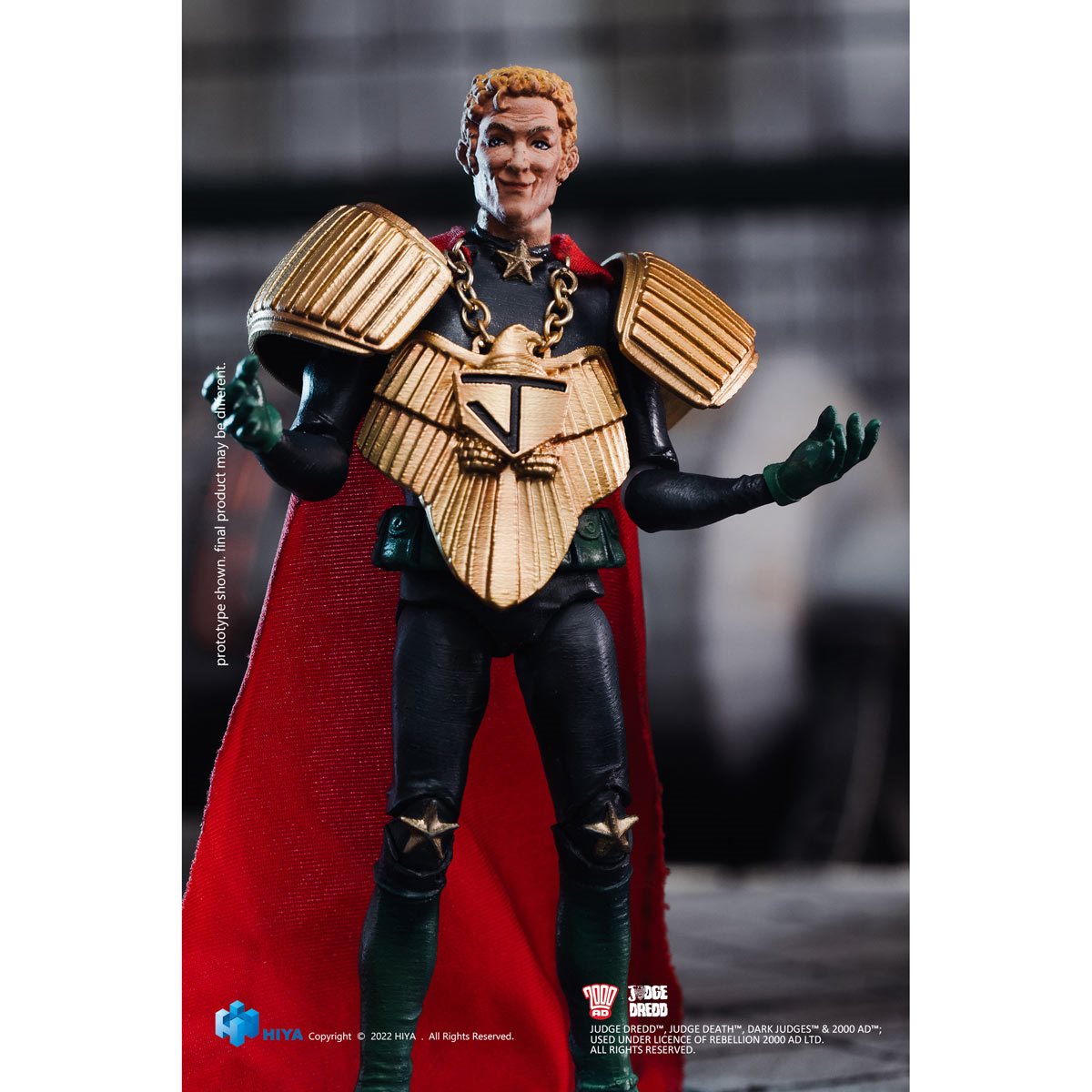 Judge Dredd Chief Judge Caligula Exquisite Mini Series 1:18 Scale Action Figure