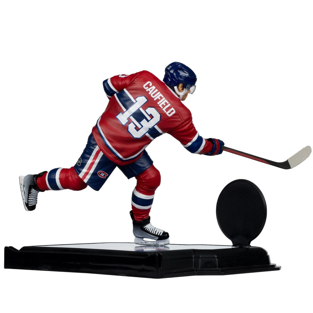 NHL SportsPicks Montreal Canadiens Cole Caufield Alternate Jersey 7-Inch Posed Figure