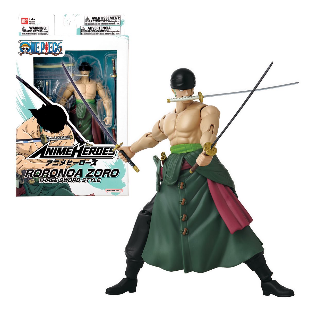 One Piece Anime Heroes Action Figure Wave 3 Case of 6