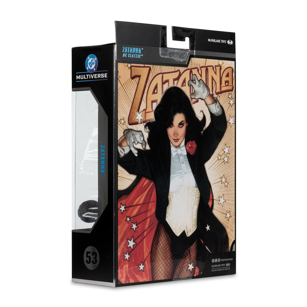 DC McFarlane Collector Edition Wave 13 Zatanna with Detective Chimp DC Classic #53 7-Inch Scale Action Figure