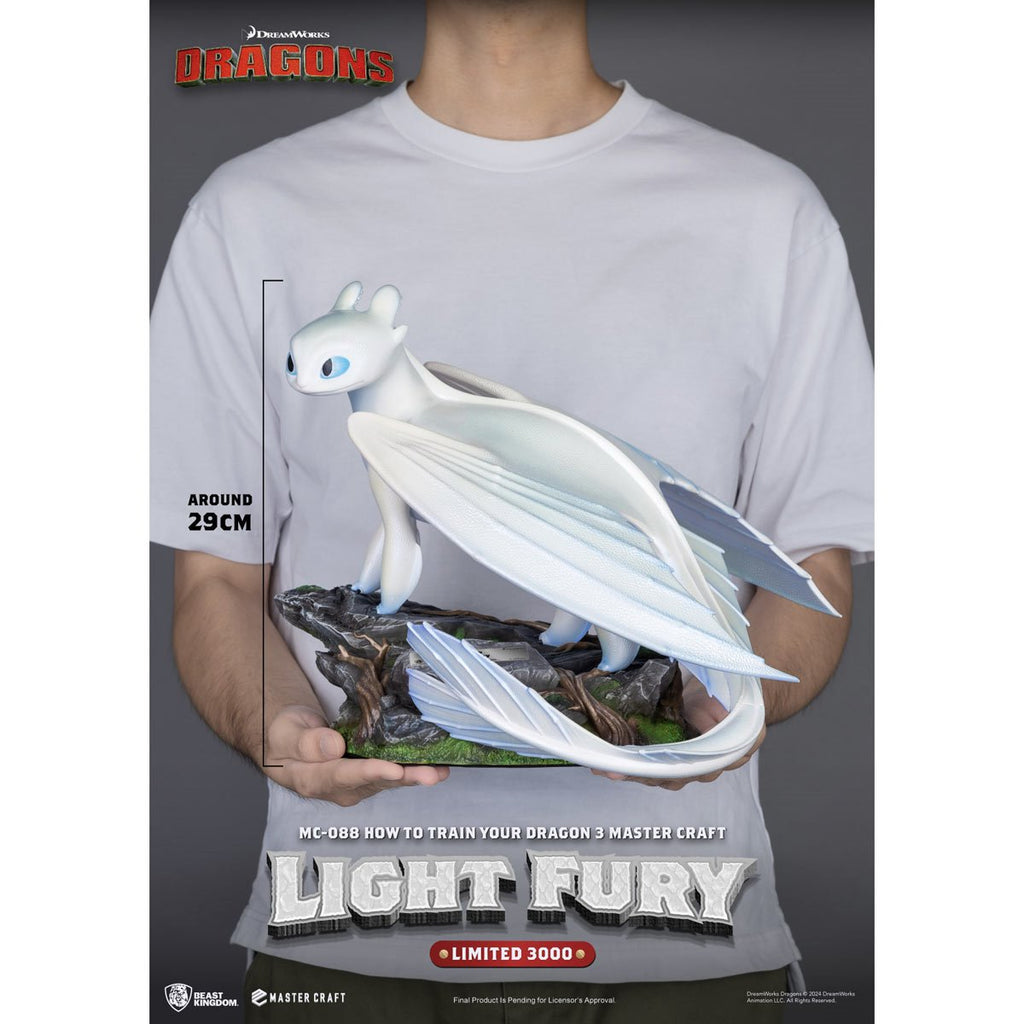 How to Train Your Dragon 3 Light Fury MC-088 Master Craft Statue