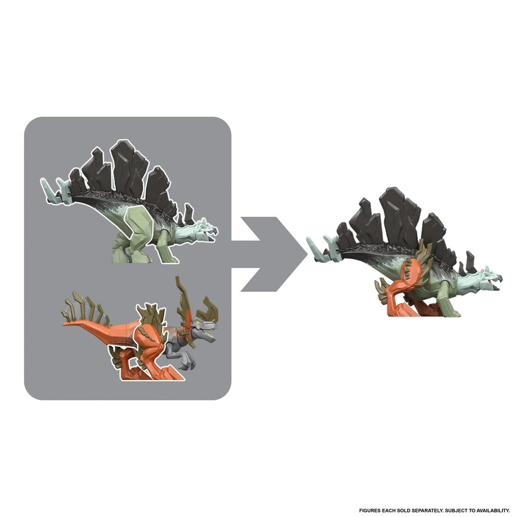 Jurassic World Mayhem Mix-Ups Action Figure Case of 3