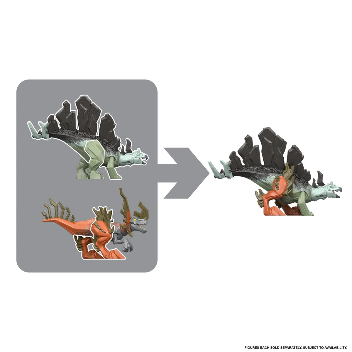 Jurassic World Mayhem Mix-Ups Action Figure Case of 3