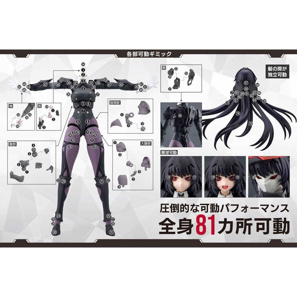 Megalomaria Unlimited Universe Maria Kagaribi (Dress Code) Model Kit