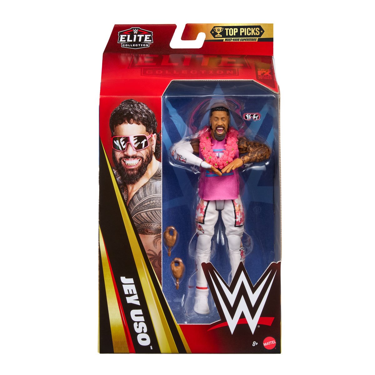 WWE Top Picks Elite Collection 2026 Jey Uso Action Figure